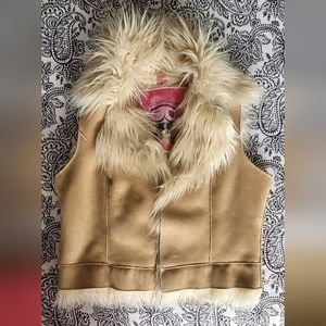 Collection B Fake Fur Vest